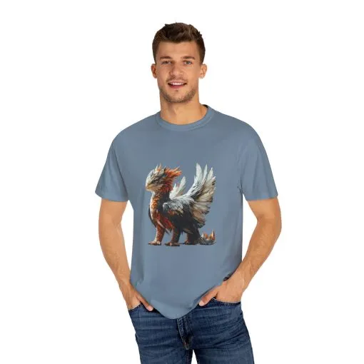 Mythical Creature Unisex Garment-Dyed T-Shirt - Perfect for Fantasy Lovers - Image 35