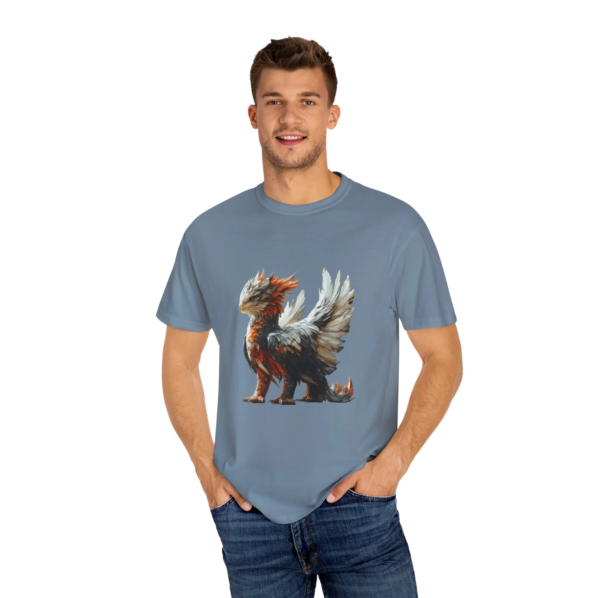 Mythical Creature Unisex Garment-Dyed T-Shirt - Perfect for Fantasy Lovers - Image 35