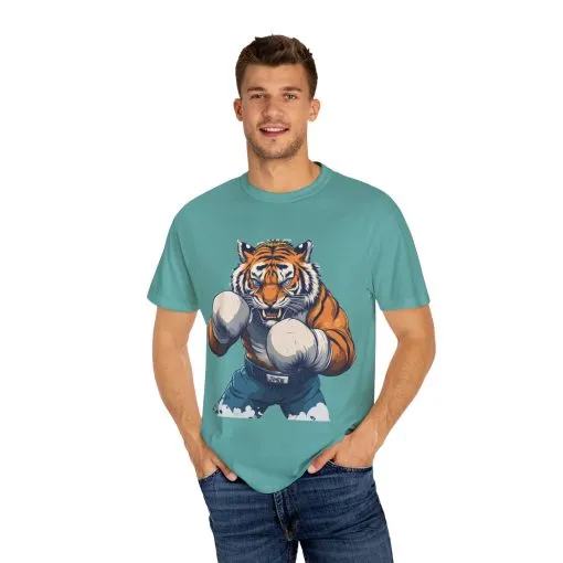 Fierce Tiger Graphic Unisex T-Shirt - Bold Boxing Design - Image 18