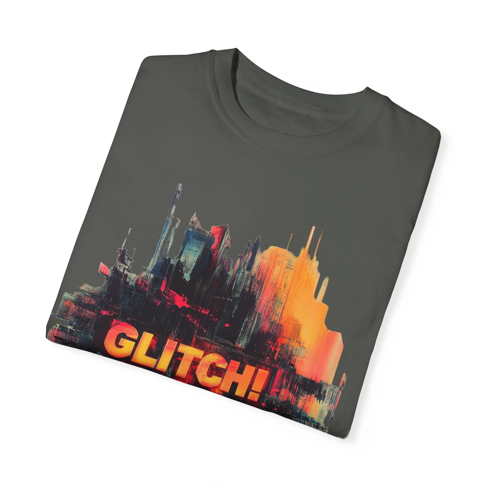 Trendy Unisex ‘GLITCH!’ T-Shirt - Vibrant Streetwear Inspired Tee - Image 10