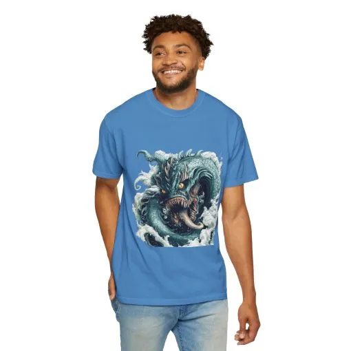 Ocean Creature Graphic Unisex T-Shirt - Adventure Awaits - Image 4