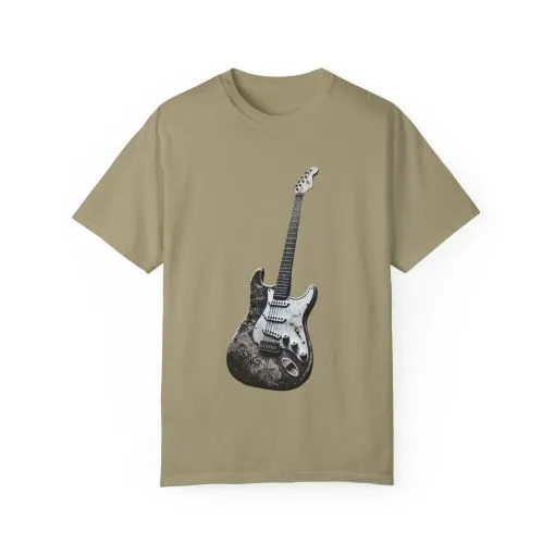 Vintage Guitar Unisex T-Shirt - Perfect for Musicians and Music Lovers - Image 13