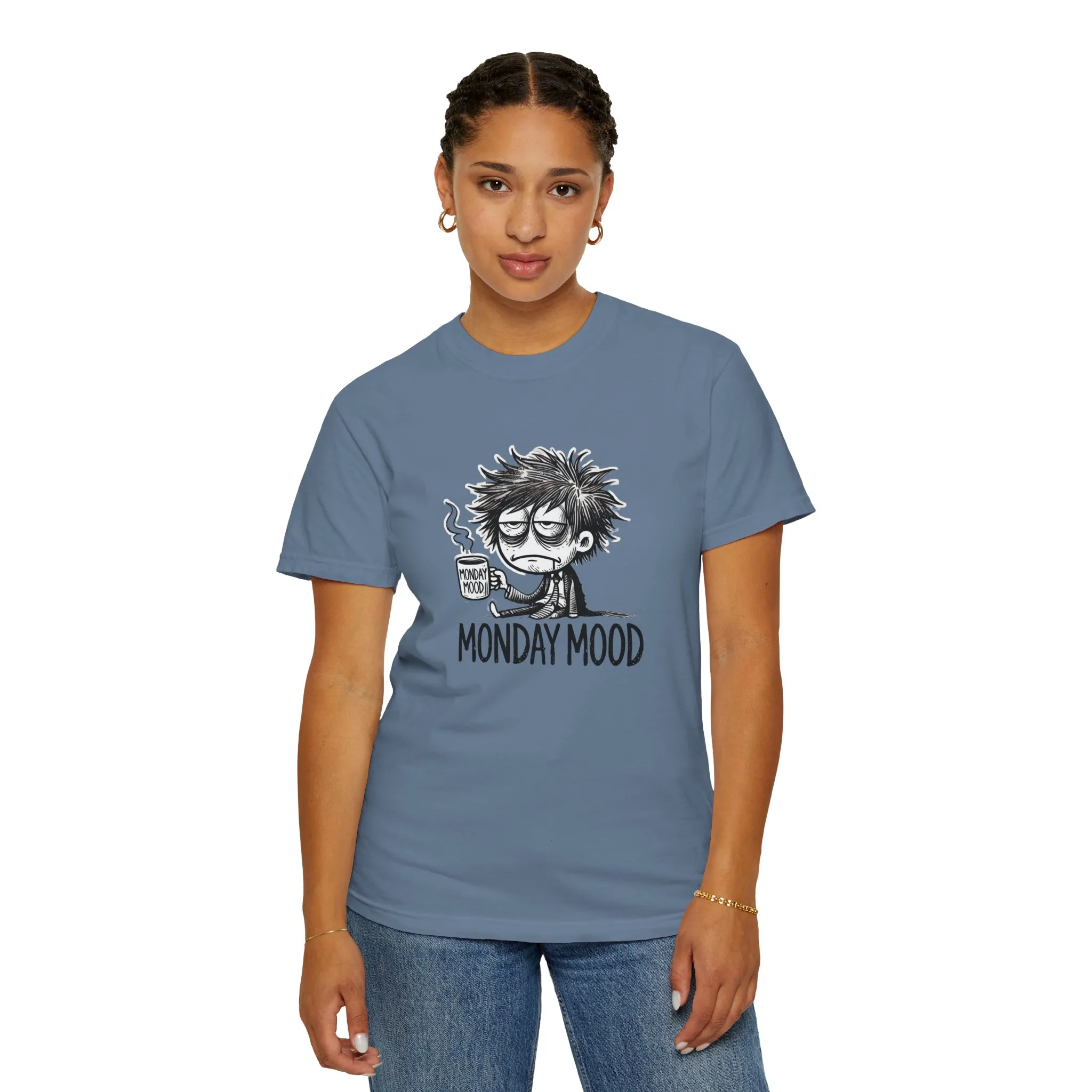 Unisex 'Monday Mood' Garment-Dyed T-Shirt - Perfect for Casual Days - Image 27