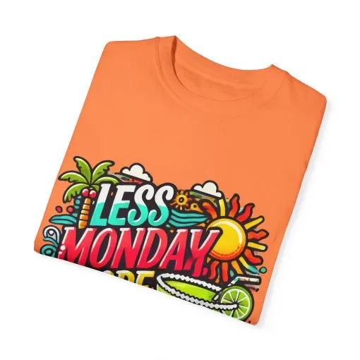Less Monday More Margaritas Unisex T-Shirt - Fun Summer Vibes - Image 11