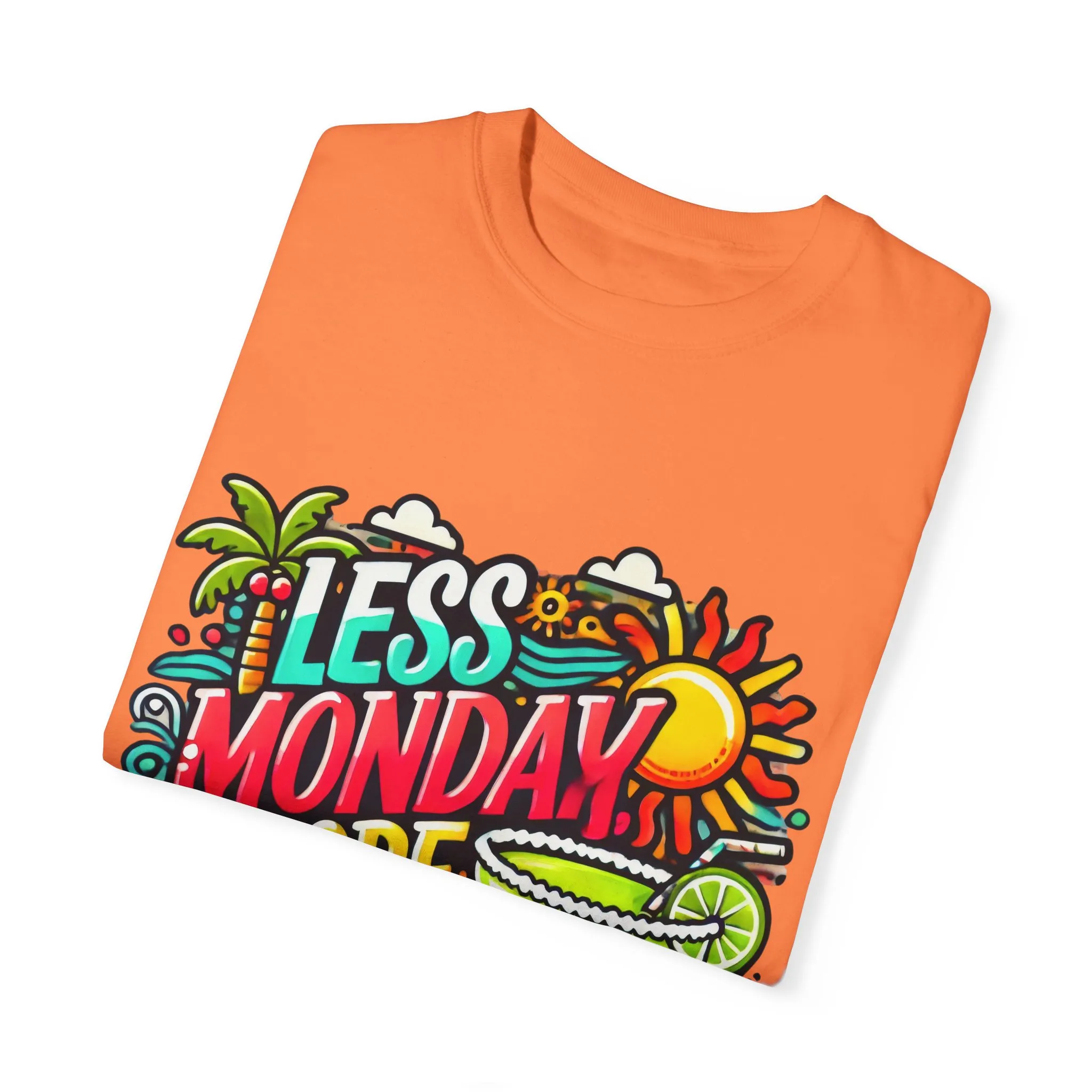 Less Monday More Margaritas Unisex T-Shirt - Fun Summer Vibes - Image 11