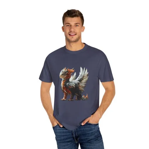 Mythical Creature Unisex Garment-Dyed T-Shirt - Perfect for Fantasy Lovers - Image 43