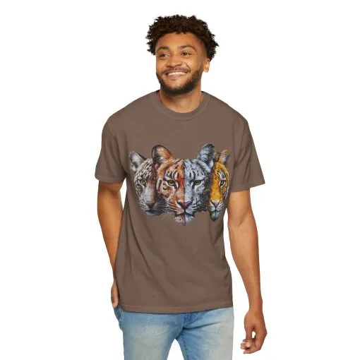 Wildlife Fusion Unisex Garment-Dyed T-Shirt - Image 16