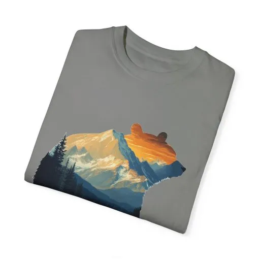 Mountain Bear Graphic T-Shirt | Nature Lover Apparel - Image 22