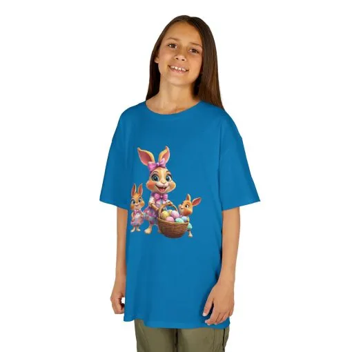Easter Bunny Kids Tee - Cute Rabbit Design for Spring Celebrations - Image 15