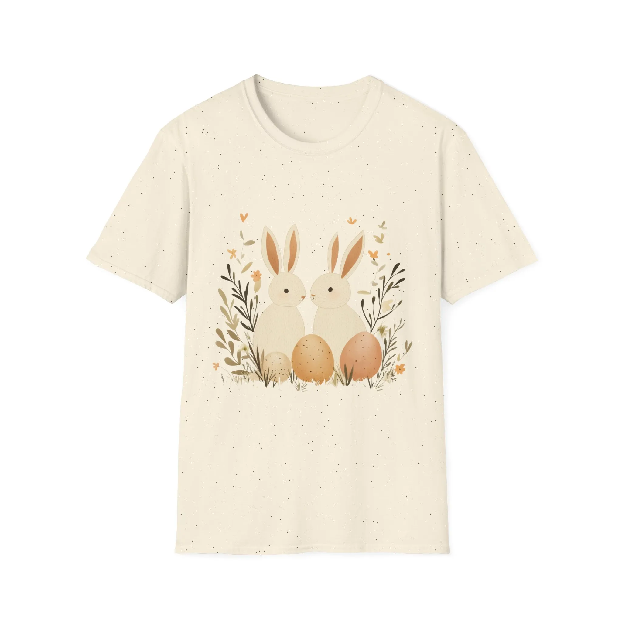 Easter Bunny Graphic Unisex Softstyle T-Shirt - Image 17