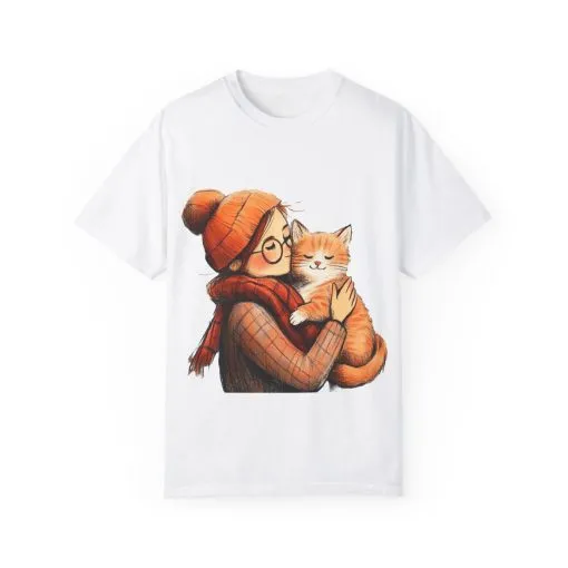 Elegantly Flowing Dance Silhouette Unisex Garment-Dyed T-Shirt - Image 5