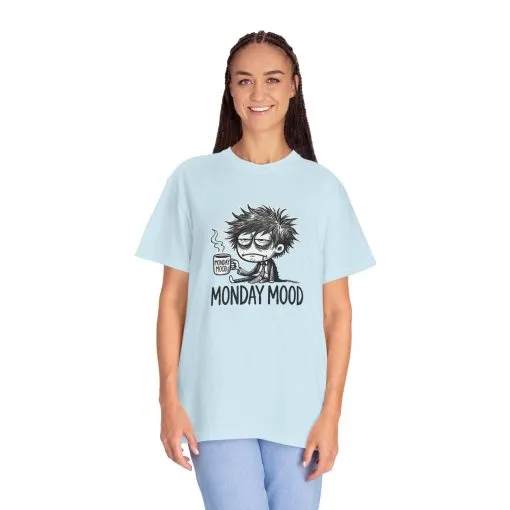 Unisex 'Monday Mood' Garment-Dyed T-Shirt - Perfect for Casual Days - Image 23