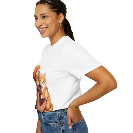 Elegantly Flowing Dance Silhouette Unisex Garment-Dyed T-Shirt - Image 10