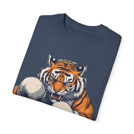 Fierce Tiger Graphic Unisex T-Shirt - Bold Boxing Design - Image 33