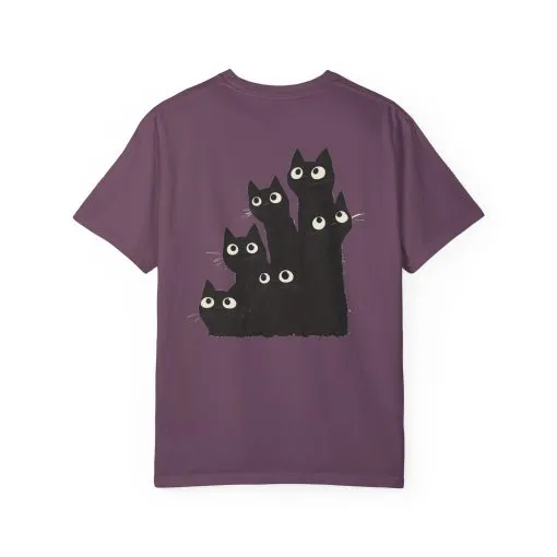 Cute Cat Graphic Unisex T-Shirt - Perfect for Cat Lovers - Image 27
