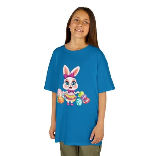 Easter Bunny Kids Tee - Cute Cotton T-Shirt for Spring Celebrations - Image 15