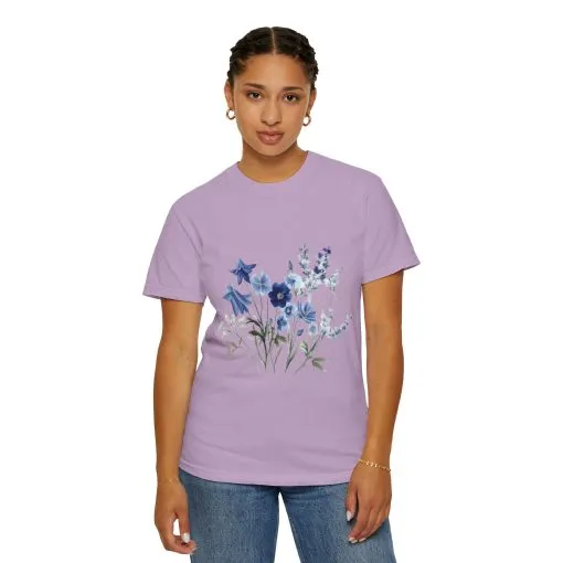 Botanical Print Unisex T-Shirt - Flower Design for Nature Lovers - Image 4