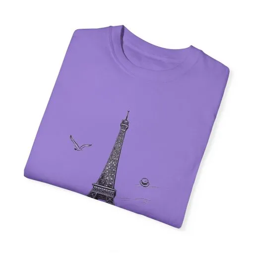 Eiffel Tower Graphic Unisex T-Shirt - Vintage Parisian Style - Image 26