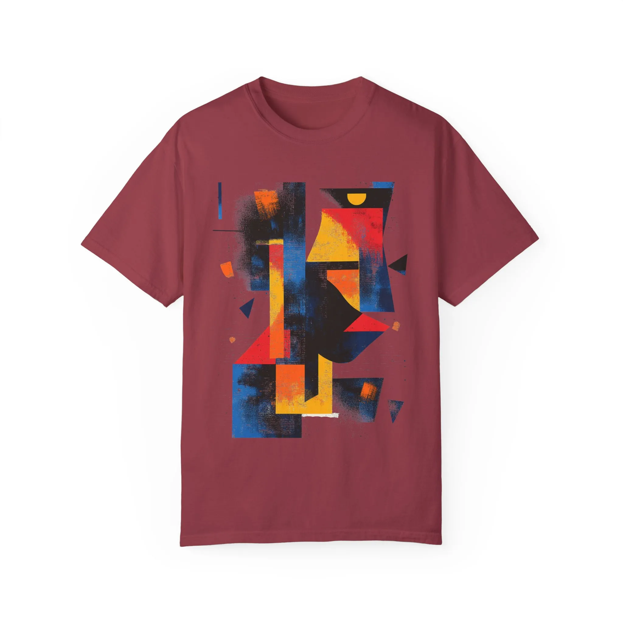 Colorful Abstract Art T-Shirt | Unisex Garment-Dyed Tee - Image 53