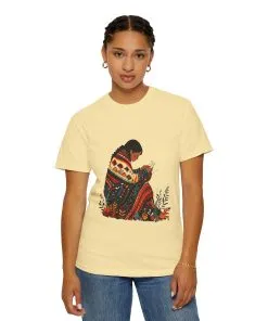 Cultural Heritage Unisex Garment-Dyed T-Shirt - Artisan Design