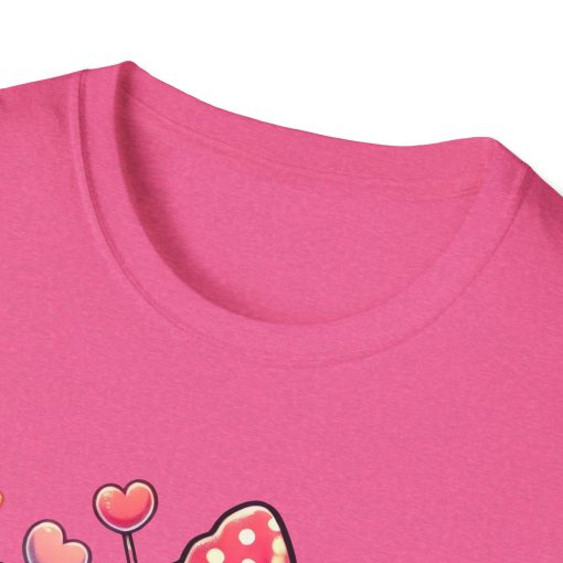 Cute Bunny Love Unisex Softstyle T-Shirt - Perfect for Valentine's Day and Spring Celebrations - Image 62