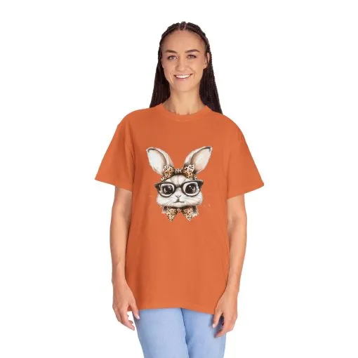 Chic Bunny Graphic T-Shirt - Stylish Unisex Tee for Animal Lovers - Image 28