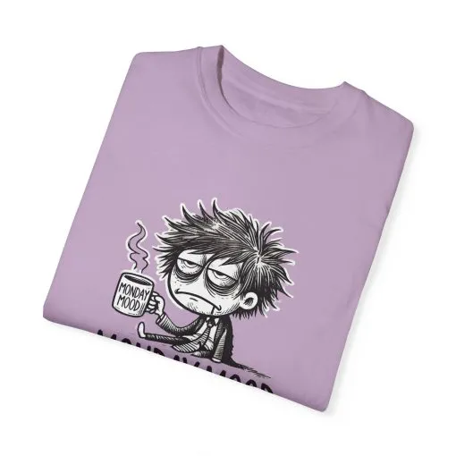Unisex 'Monday Mood' Garment-Dyed T-Shirt - Perfect for Casual Days - Image 50