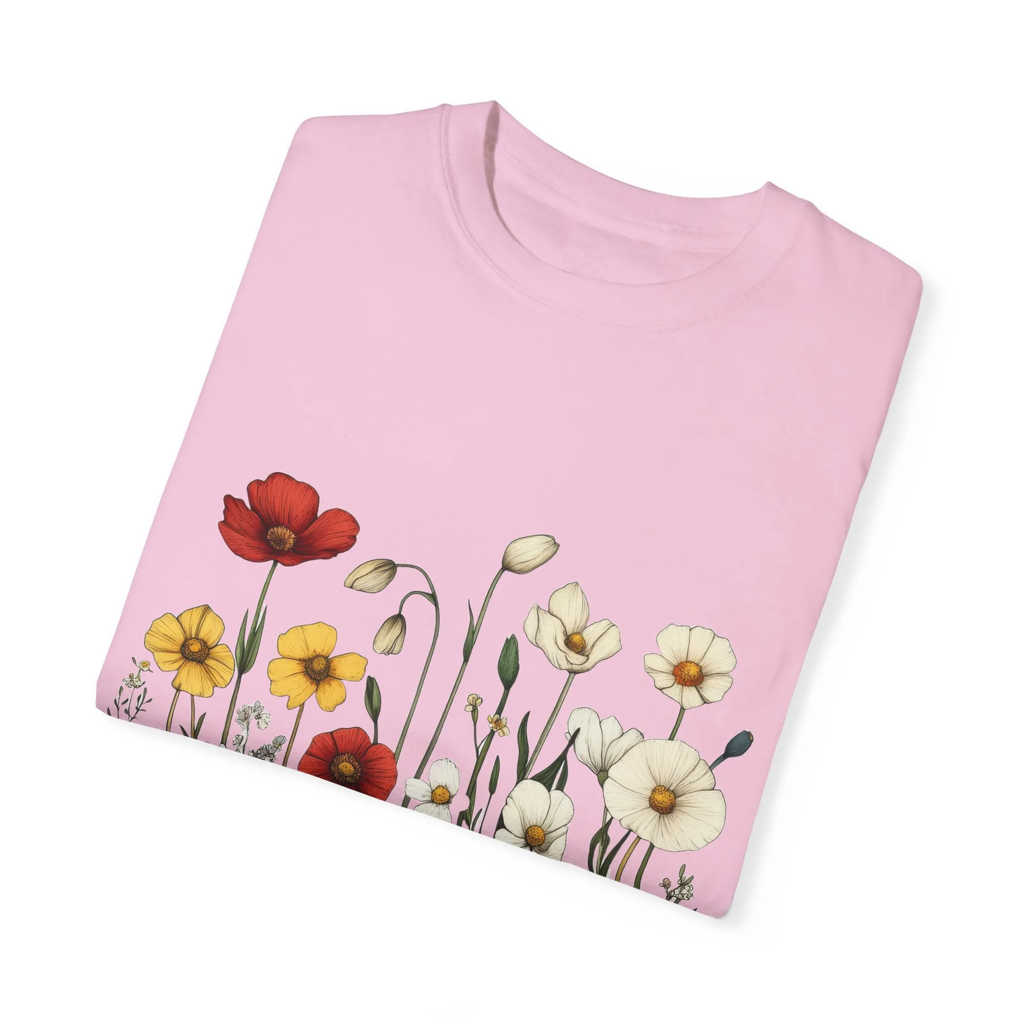 Floral Garden Unisex T-Shirt | Eco-Friendly, Casual Style for Spring & Summer - Image 26