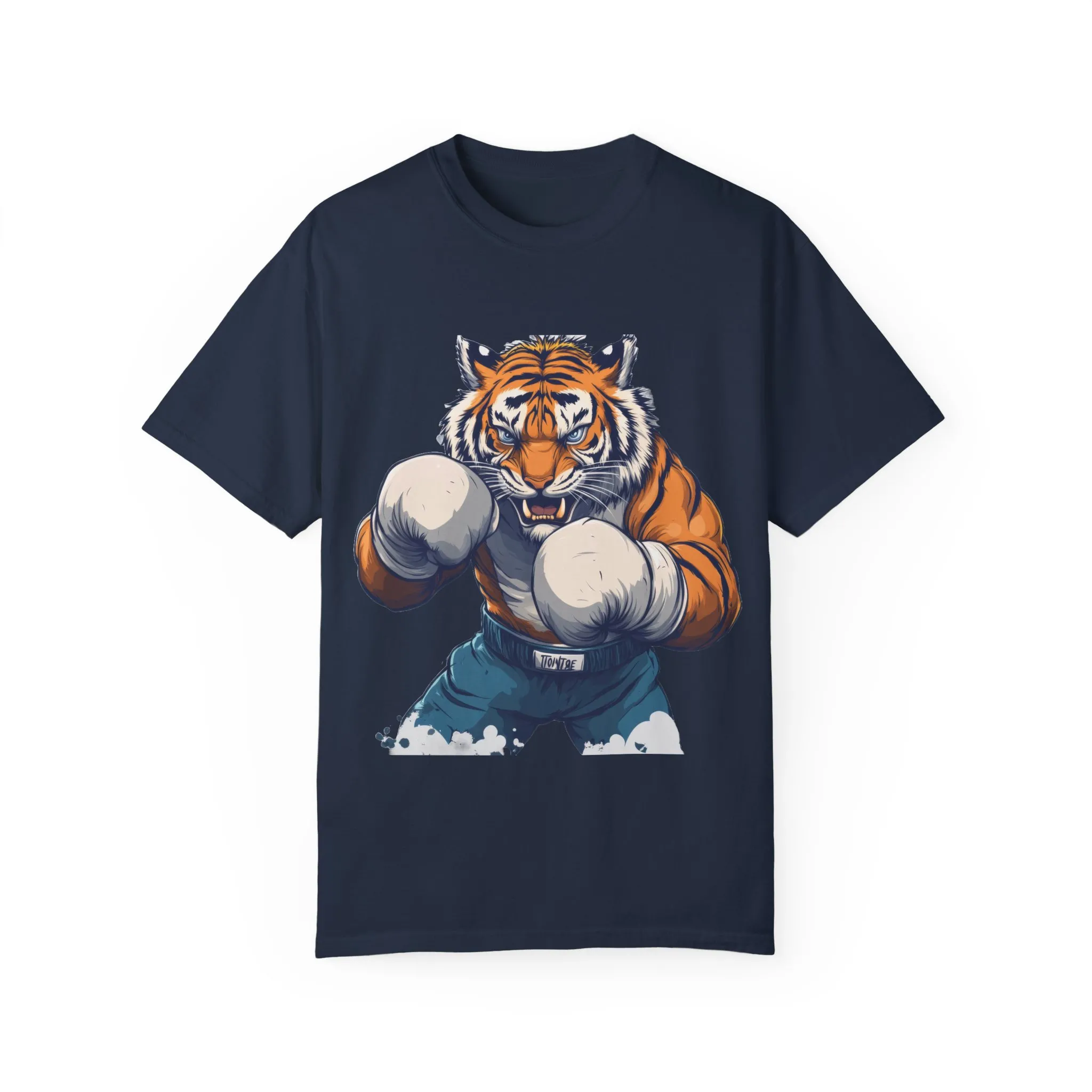 Fierce Tiger Graphic Unisex T-Shirt - Bold Boxing Design - Image 44