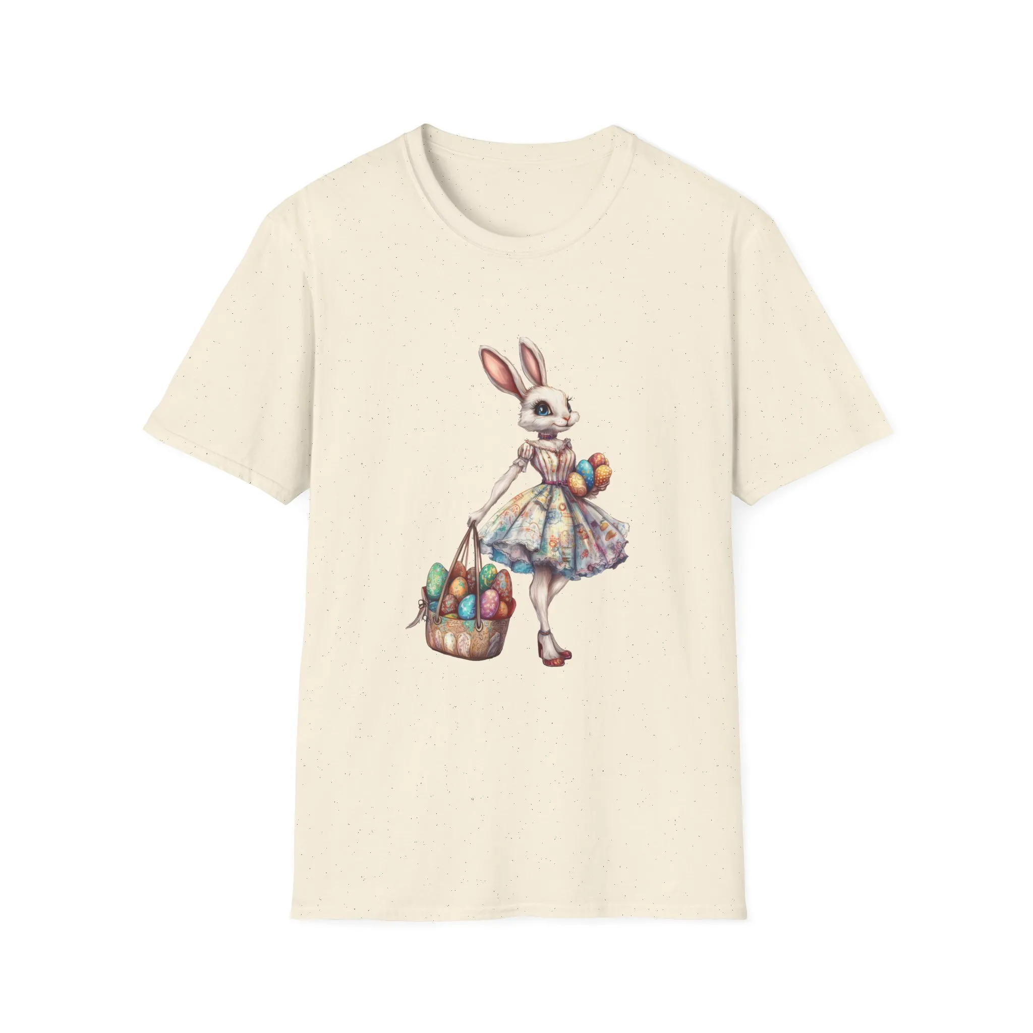 Easter Bunny Softstyle Unisex T-Shirt - Cute Spring Design for Holiday Celebrations - Image 21
