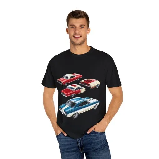 Classic Muscle Car Graphic Unisex T-Shirt – Perfect Gift for Auto Enthusiasts & Retro Lovers - Image 31