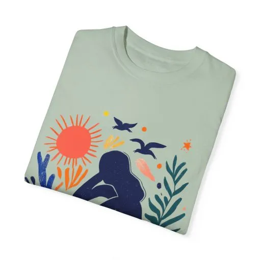 Eco-Friendly Unisex Graphic T-Shirt - Nature-Inspired Design for Mindfulness - Image 22