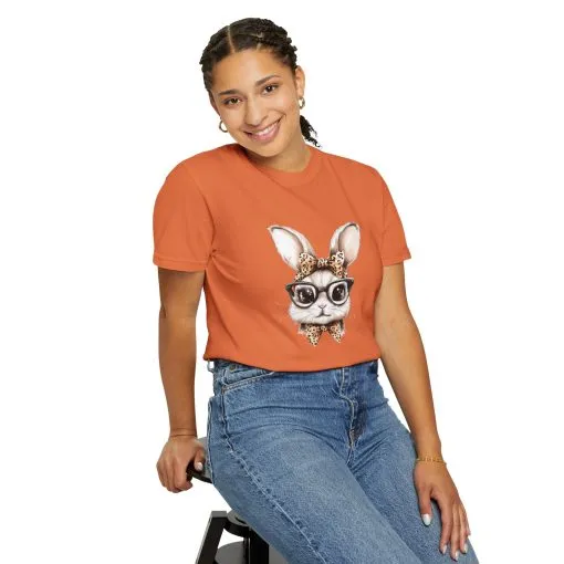 Chic Bunny Graphic T-Shirt - Stylish Unisex Tee for Animal Lovers - Image 29