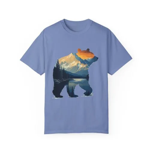 Mountain Bear Graphic T-Shirt | Nature Lover Apparel - Image 9