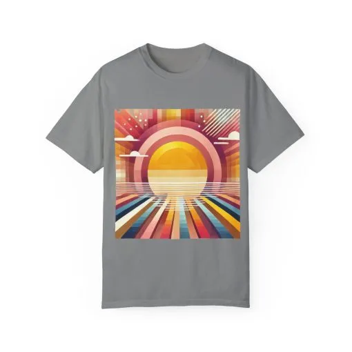 Retro Sunset Unisex T-Shirt - Beach Vibes Tee for Summer Adventures - Image 17