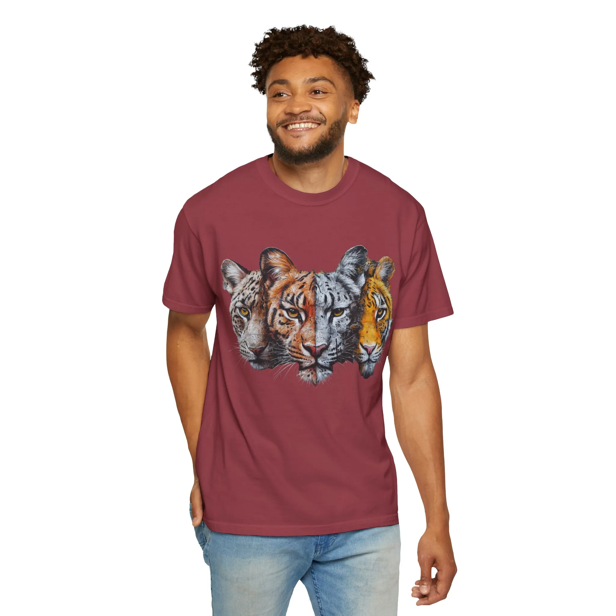 Wildlife Fusion Unisex Garment-Dyed T-Shirt - Image 52