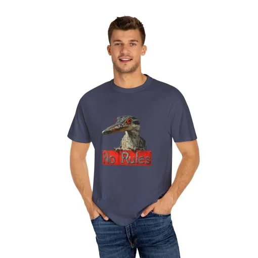 No Rules Unisex Garment-Dyed T-Shirt - Wild & Bold Graphic Tee - Image 27