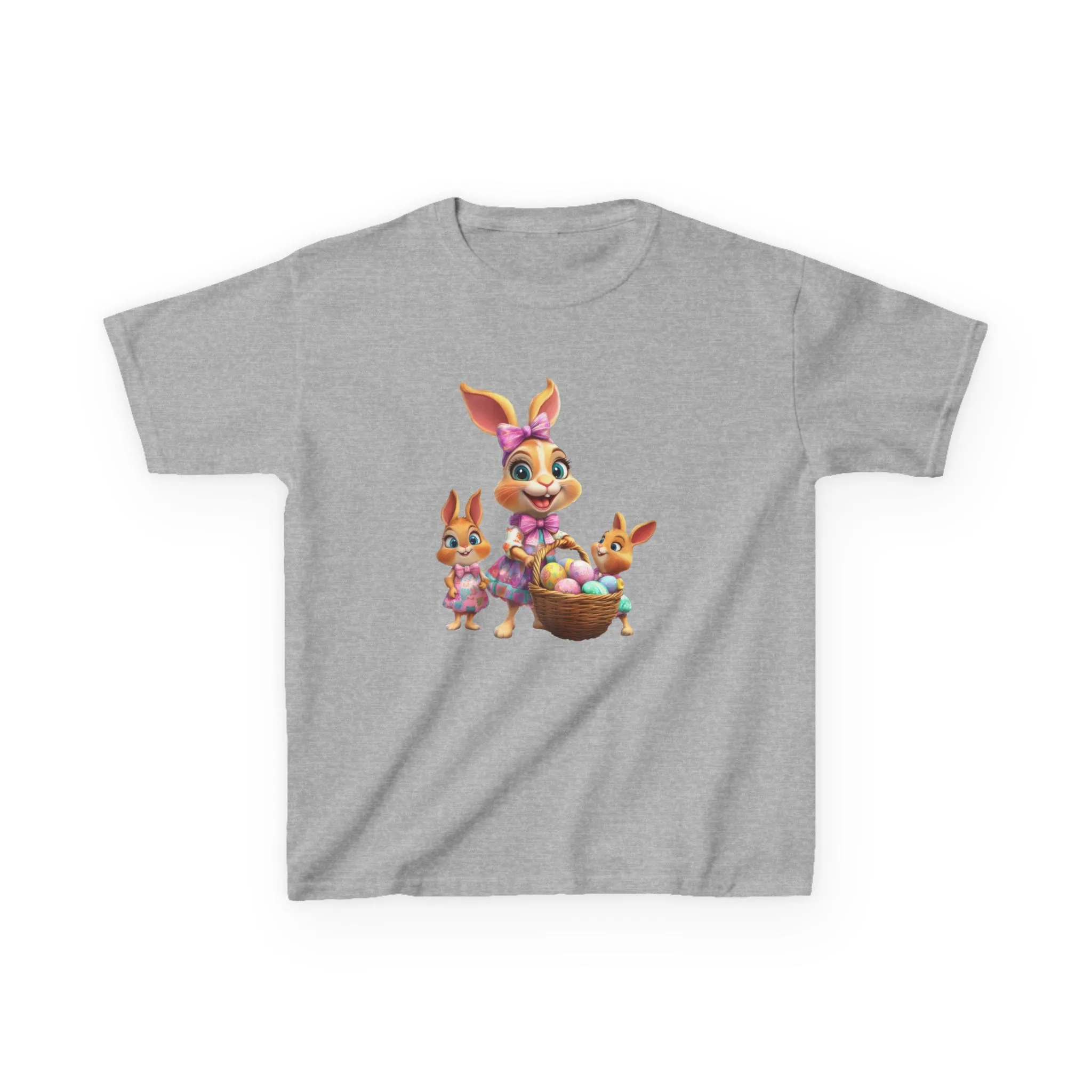 Easter Bunny Kids Tee - Cute Rabbit Design for Spring Celebrations - Image 7