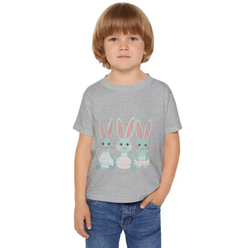 Cute Bunny Toddler T-Shirt for Easter Celebrations - Image 4
