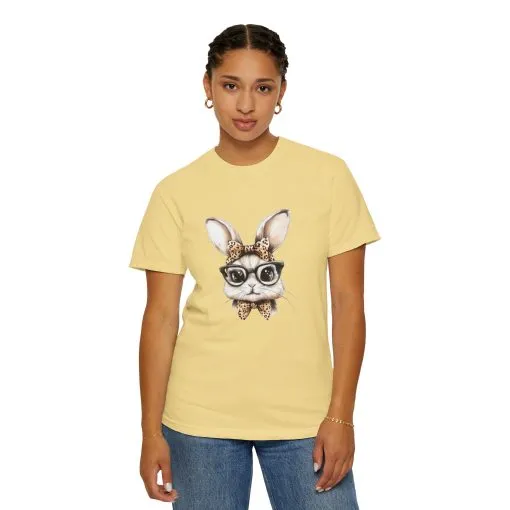Chic Bunny Graphic T-Shirt - Stylish Unisex Tee for Animal Lovers - Image 35