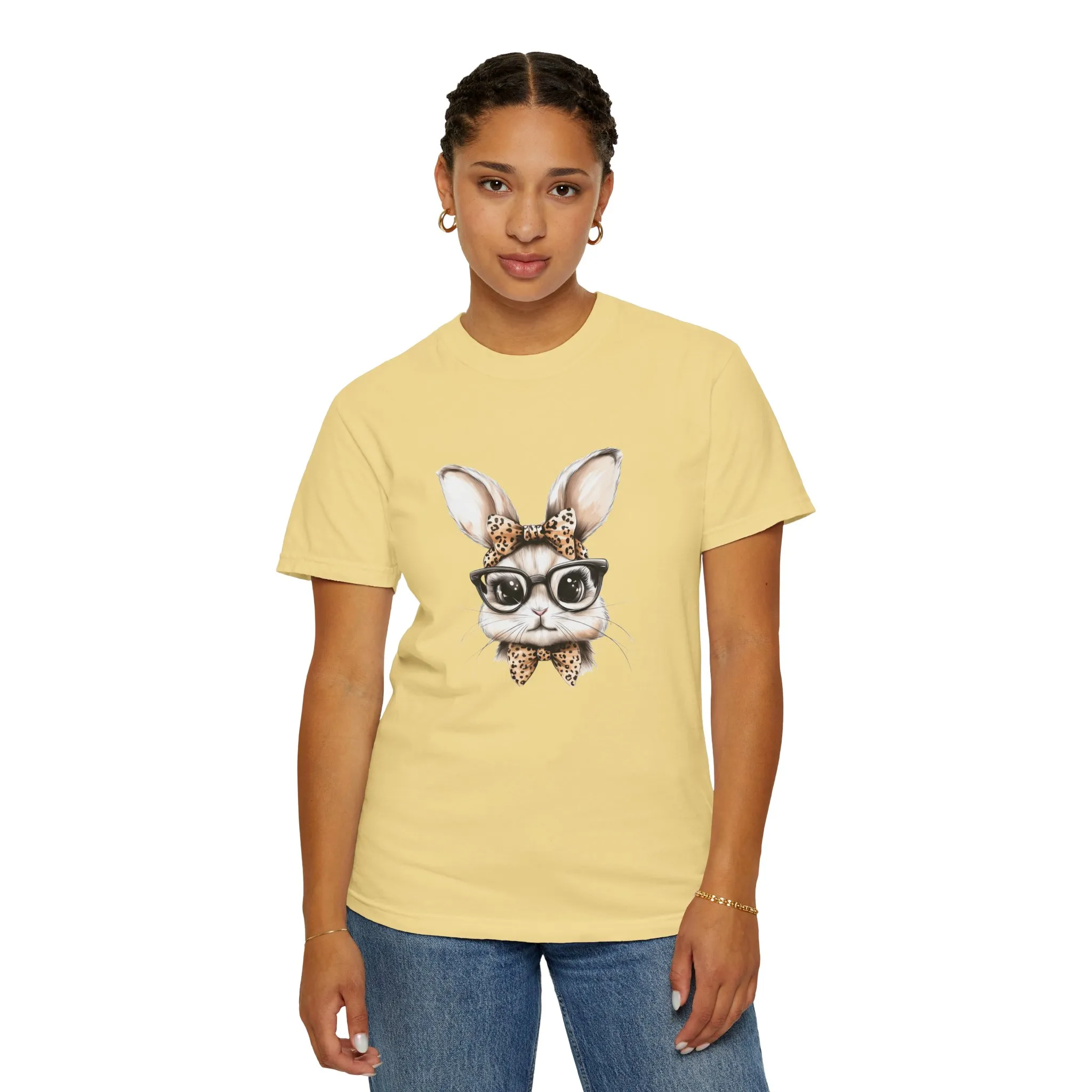 Chic Bunny Graphic T-Shirt - Stylish Unisex Tee for Animal Lovers - Image 35