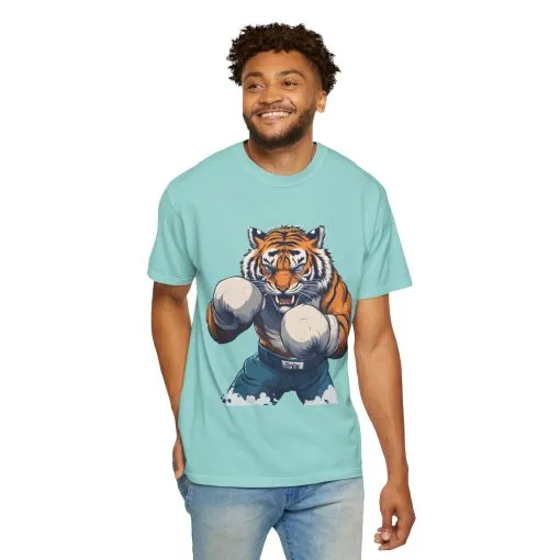 Fierce Tiger Graphic Unisex T-Shirt - Bold Boxing Design - Image 15