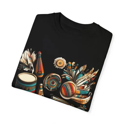 Unisex Garment-Dyed T-Shirt with Vibrant Musical Design | Perfect for Music Lovers & Festivals - Image 46