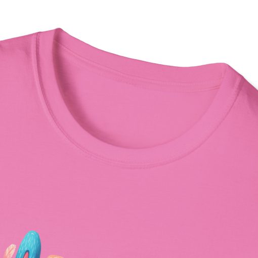Happy Easter Unisex Softstyle T-Shirt - Fun Spring Bunny Design - Image 72