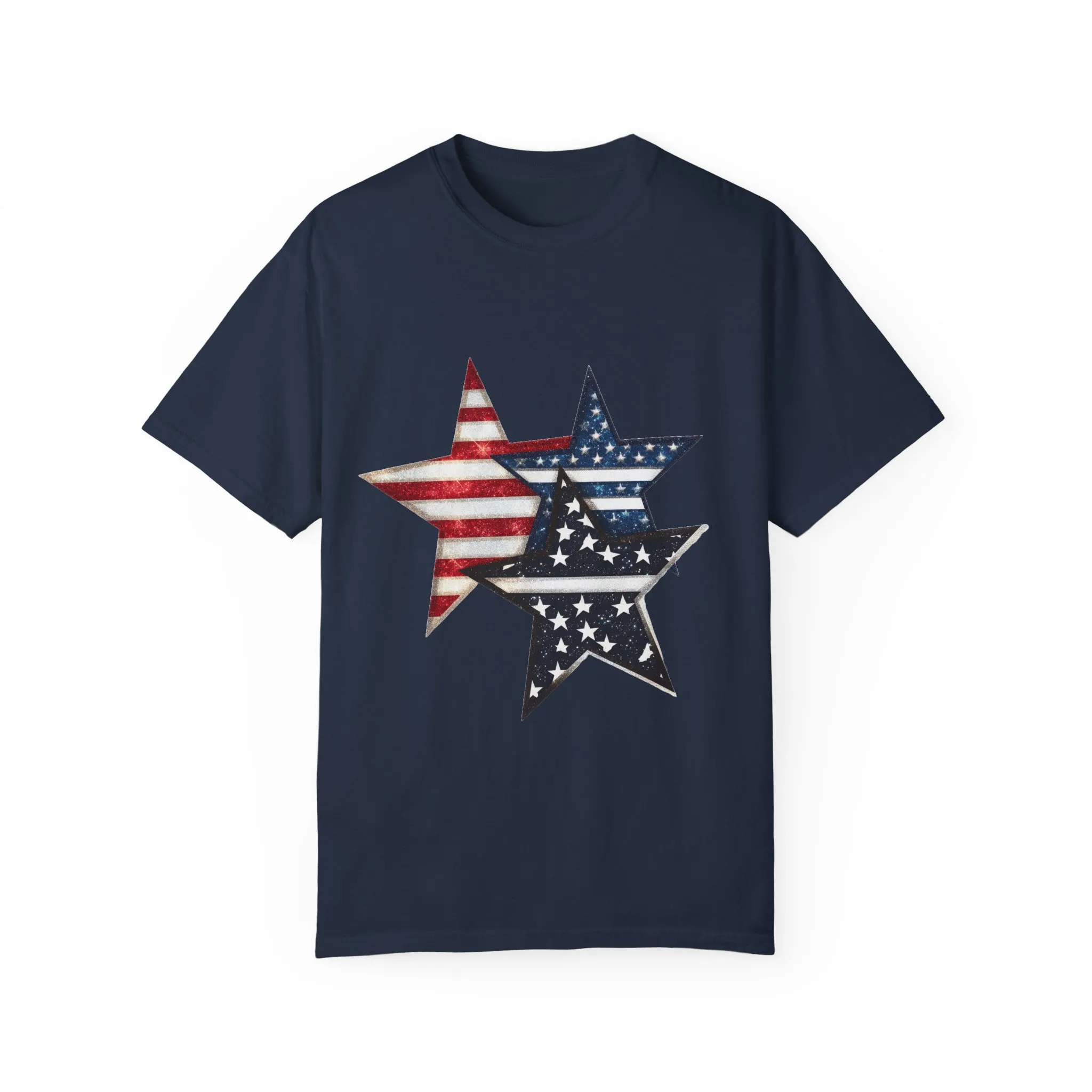 Patriotic Star Spangled Unisex T-Shirt - Image 17