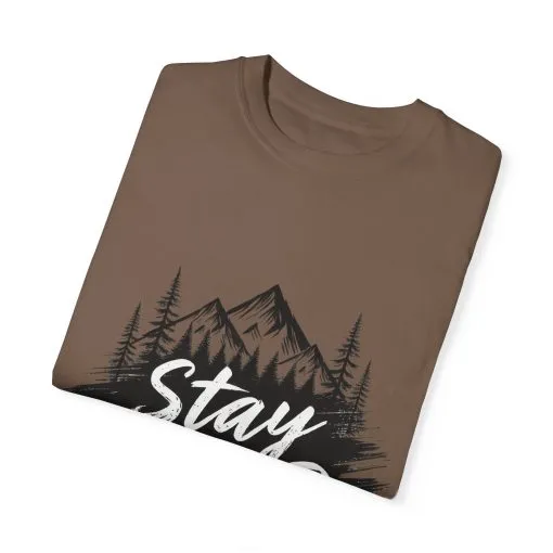 Stay Wild Unisex Garment-Dyed T-Shirt for Adventure Lovers - Image 30