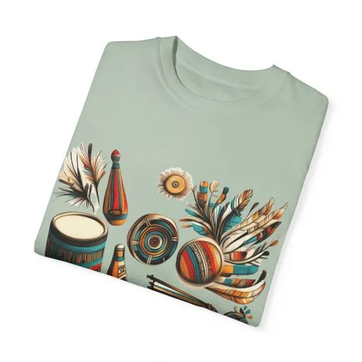 Unisex Garment-Dyed T-Shirt with Vibrant Musical Design | Perfect for Music Lovers & Festivals - Image 30