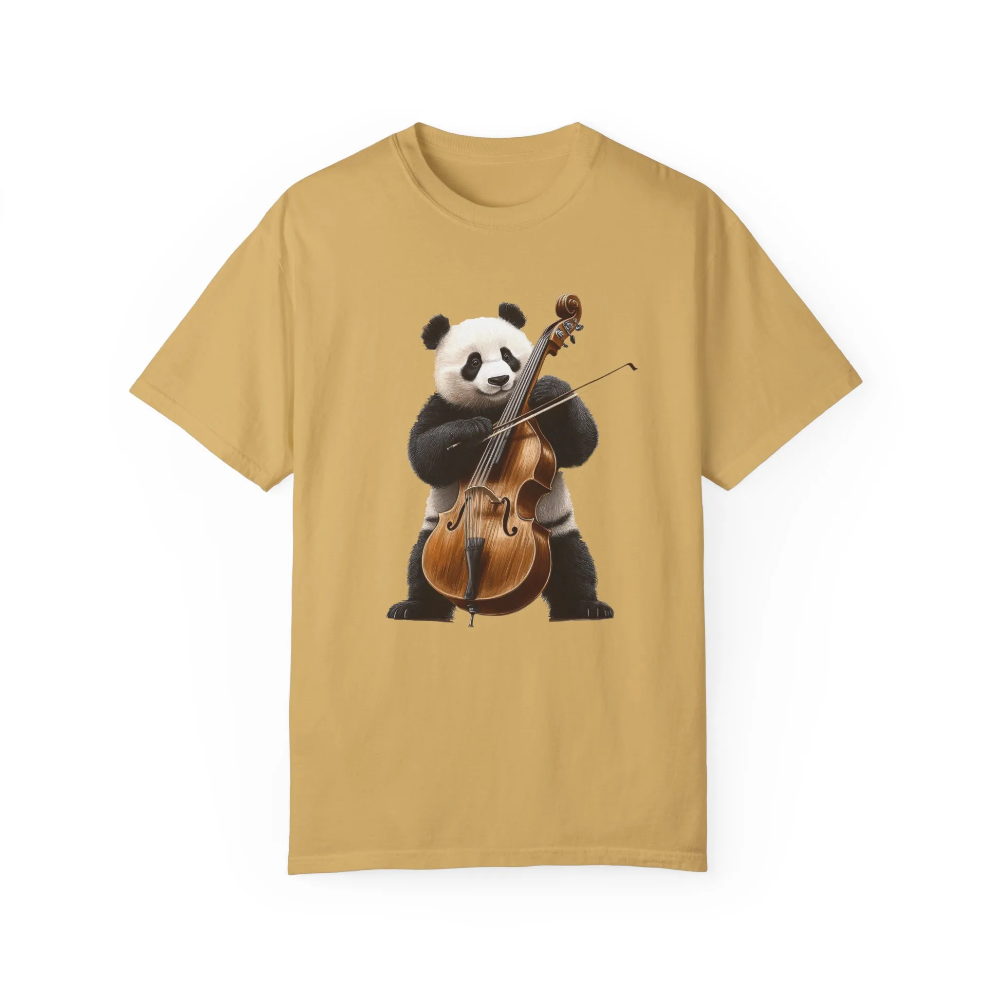 Cute Panda Playing Cello Unisex T-Shirt - Funny Animal Graphic Tee
