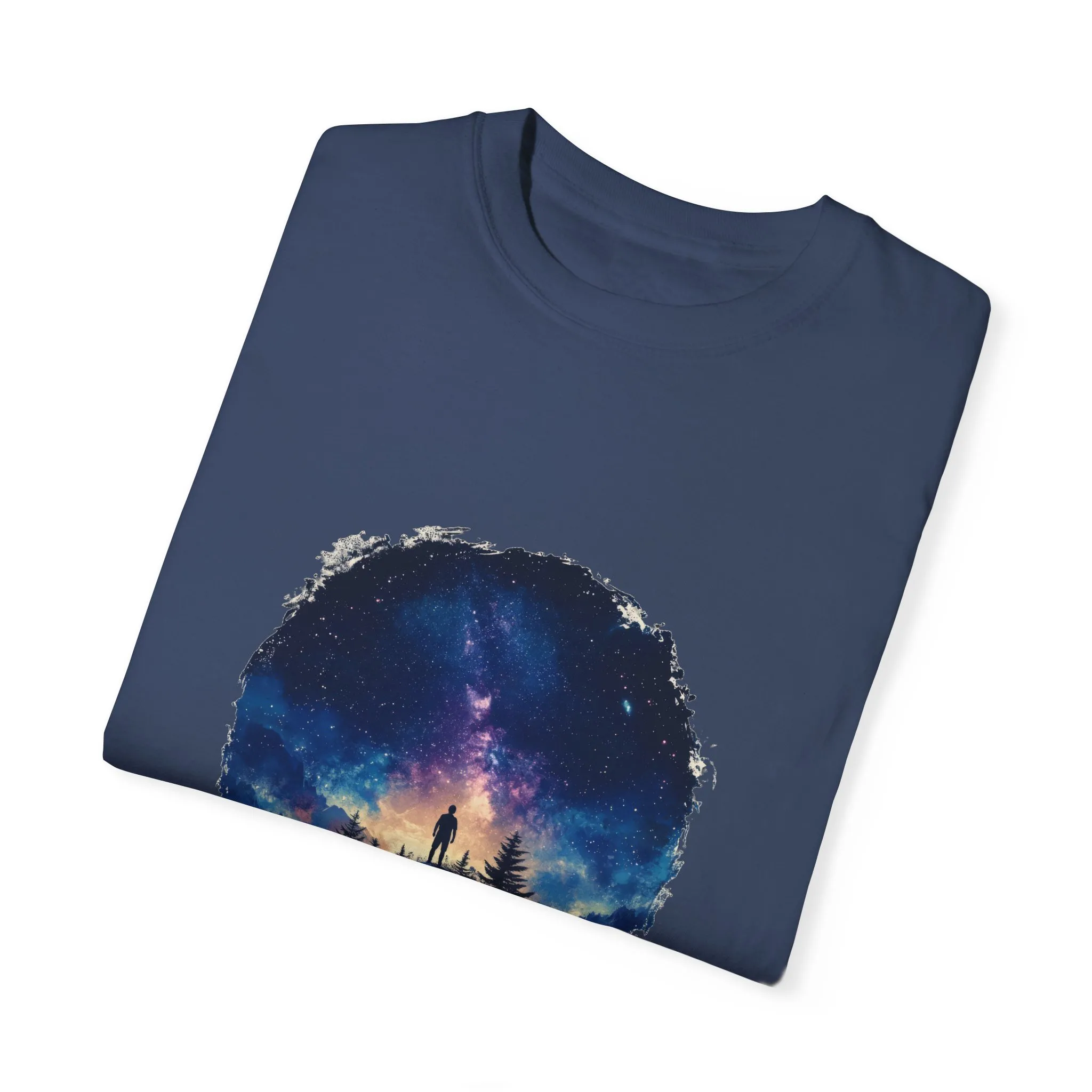 Galactic Night Unisex Garment-Dyed T-Shirt - Cosmic Adventure Tee - Image 18