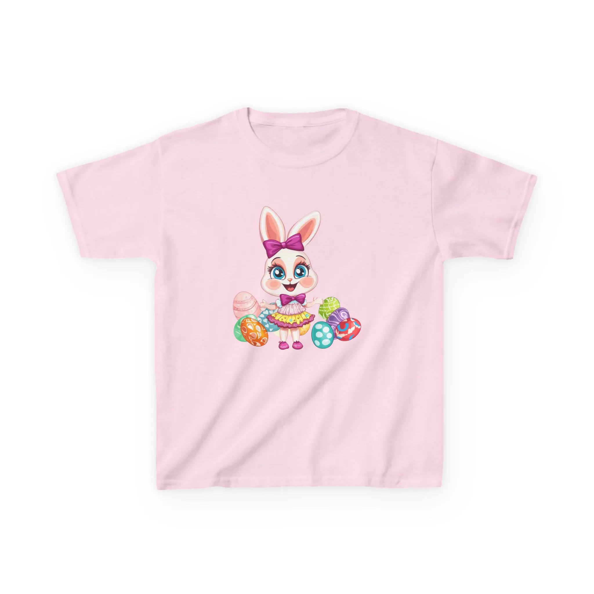 Easter Bunny Kids Tee - Cute Cotton T-Shirt for Spring Celebrations - Image 19